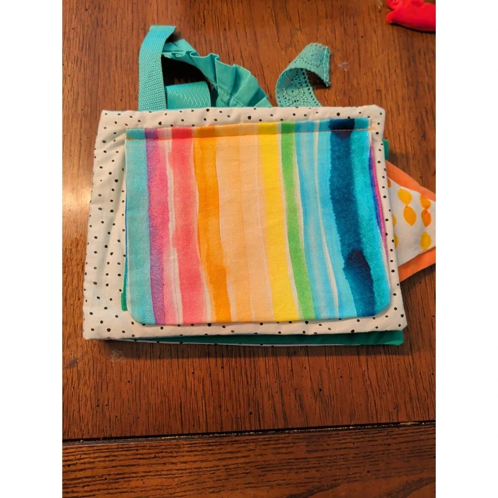 Lovevery Soft Crinkle Sensory Book The Charmer Play Kit Montessori Baby Toy H65
